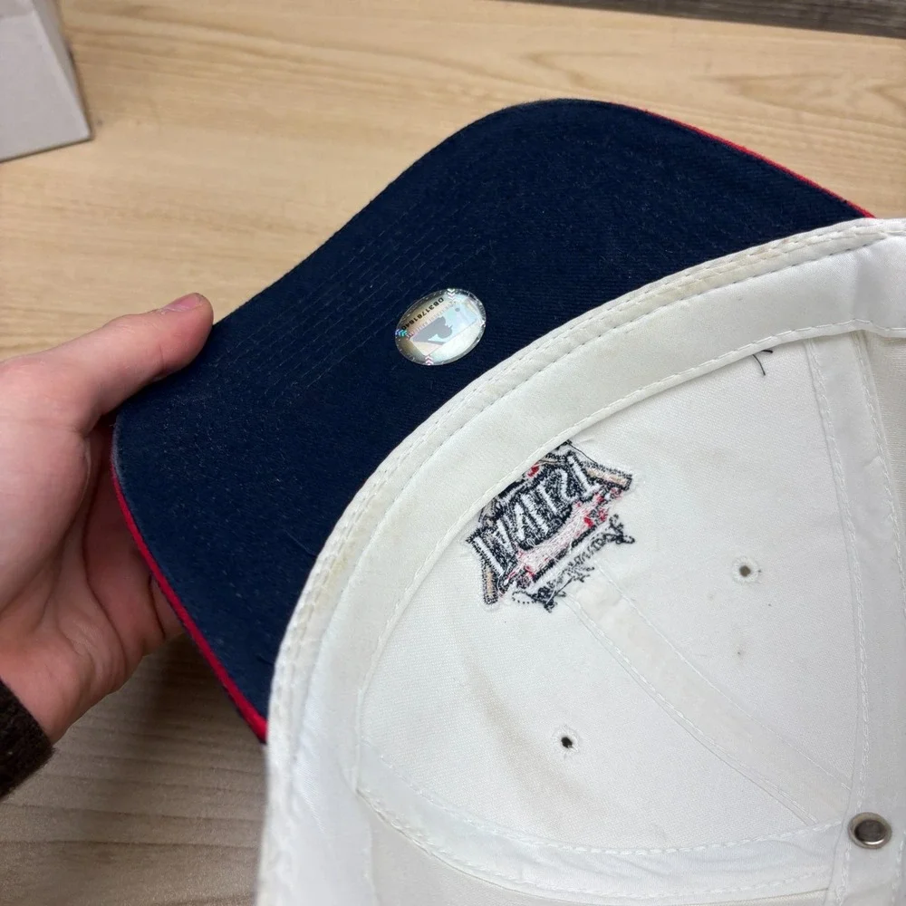 Vintage MLB All Star FanFest Hat Cap Strap Back Blue White Baseball Heaven‎ NWT